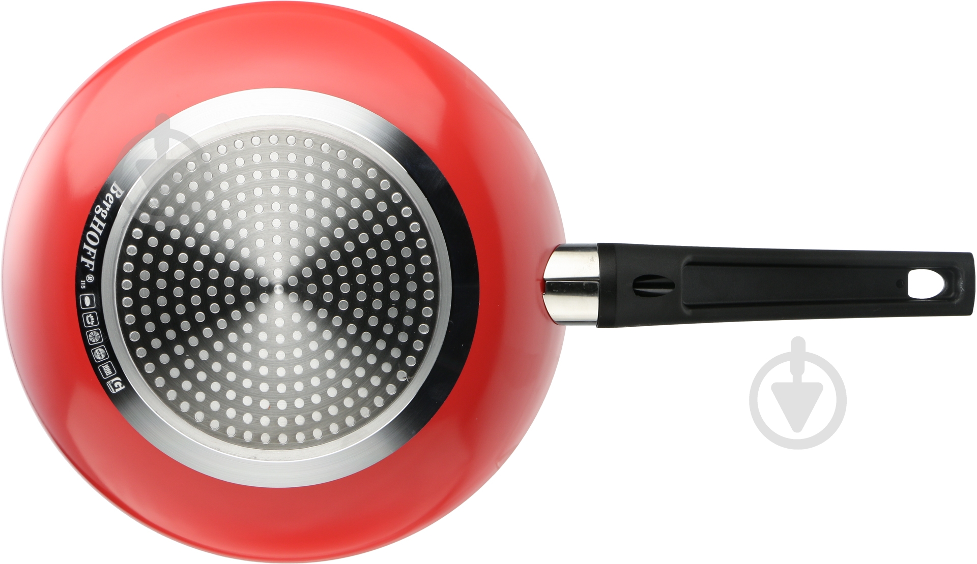 Сковорода BergHOFF Eclipse 24 см красная - фото 3