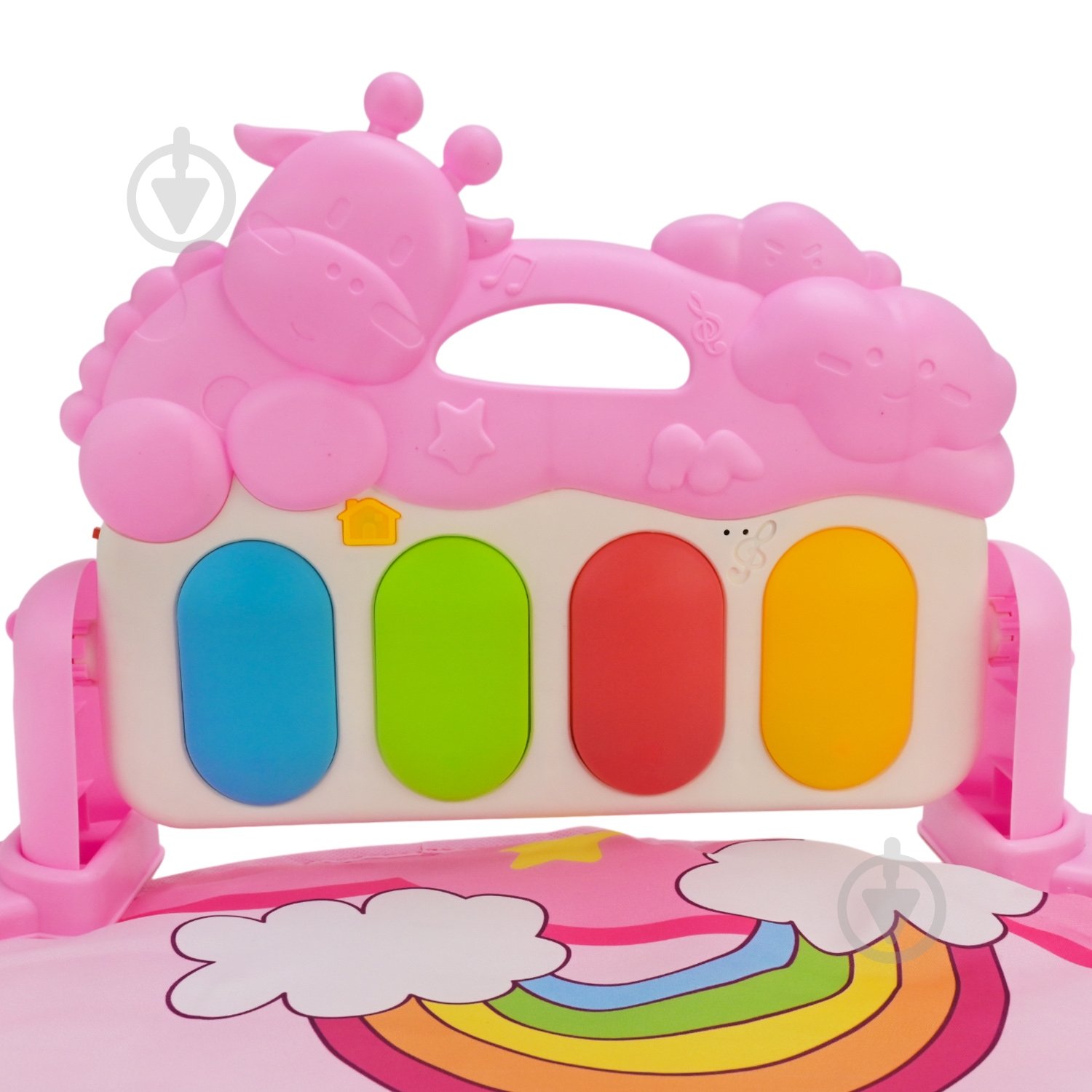 Игровой коврик Shantou с погремушками + музыкальная панель с большими клавишами YT602 - фото 4