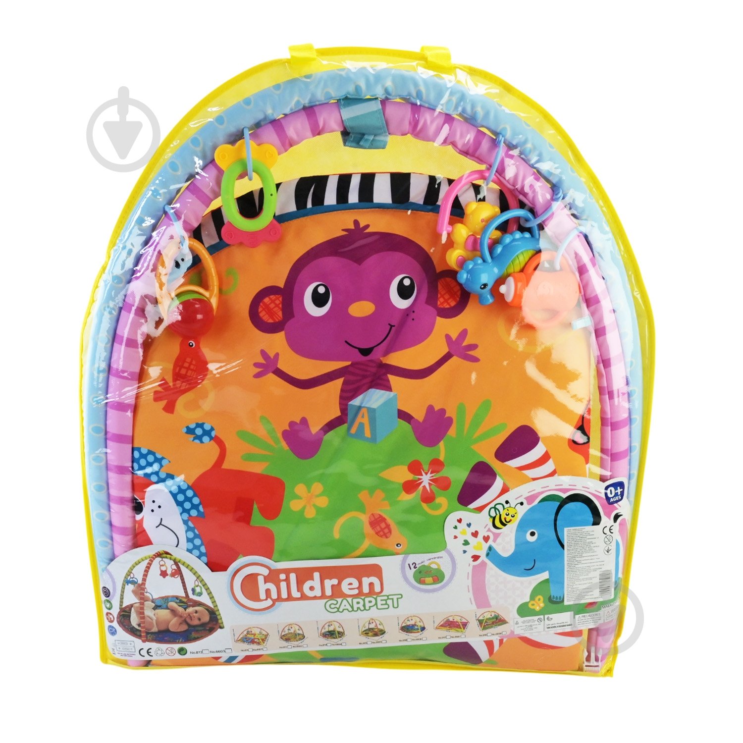 Игровой коврик Shantou с погремушками 811B/812B/814B - фото 5