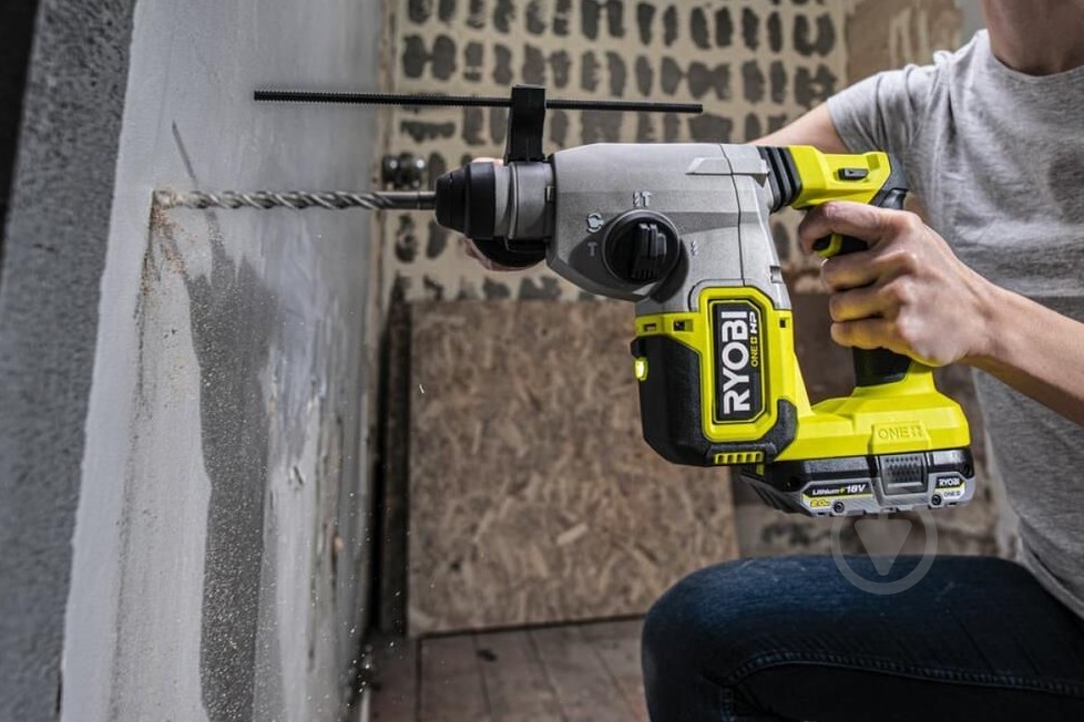 Перфоратор RYOBI SDS18X-0 ONE+ НР SDS-plus 5133004620 - фото 2 Перфоратор RYOBI SDS18X-0 ONE+ НР SDS-plus 5133004620 - фото 2