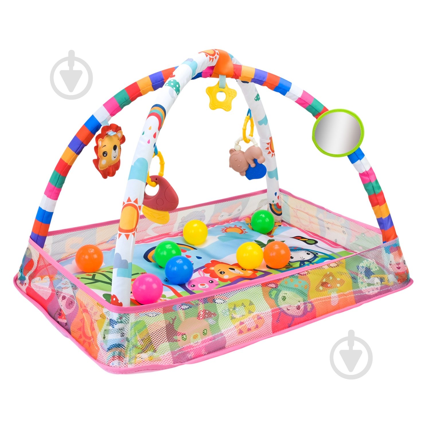 Ігровий килимок Shantou з брязкальцями 918-8022 - фото 3 Ігровий килимок Shantou з брязкальцями 918-8022 - фото 3