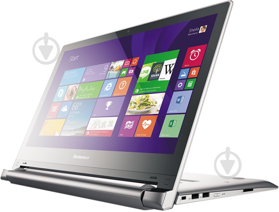 Ноутбук Lenovo FLEX 2 14" (59422565) grey - фото 2