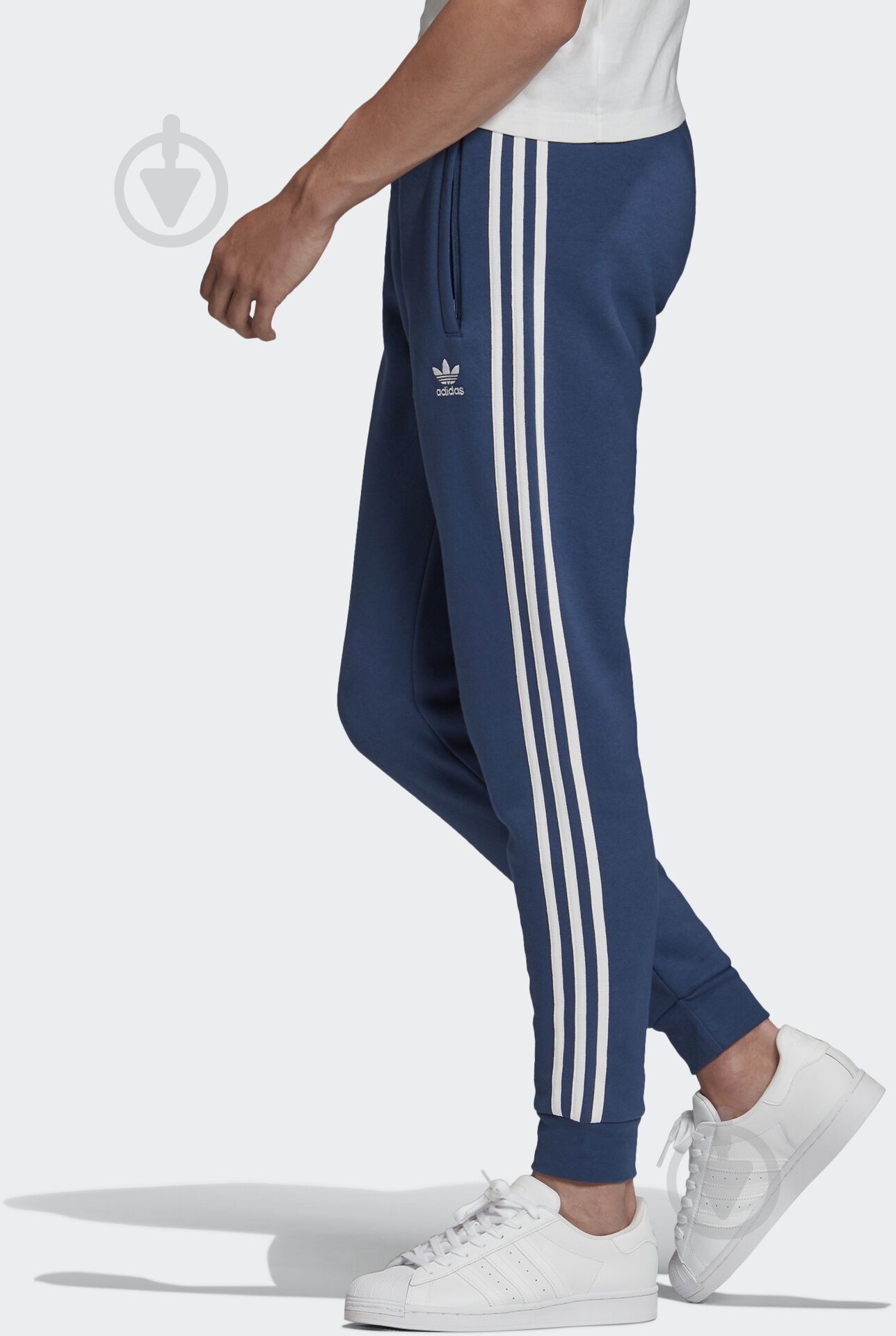 Брюки Adidas 3-STRIPES PANT FM3768 р. S синий - фото 4