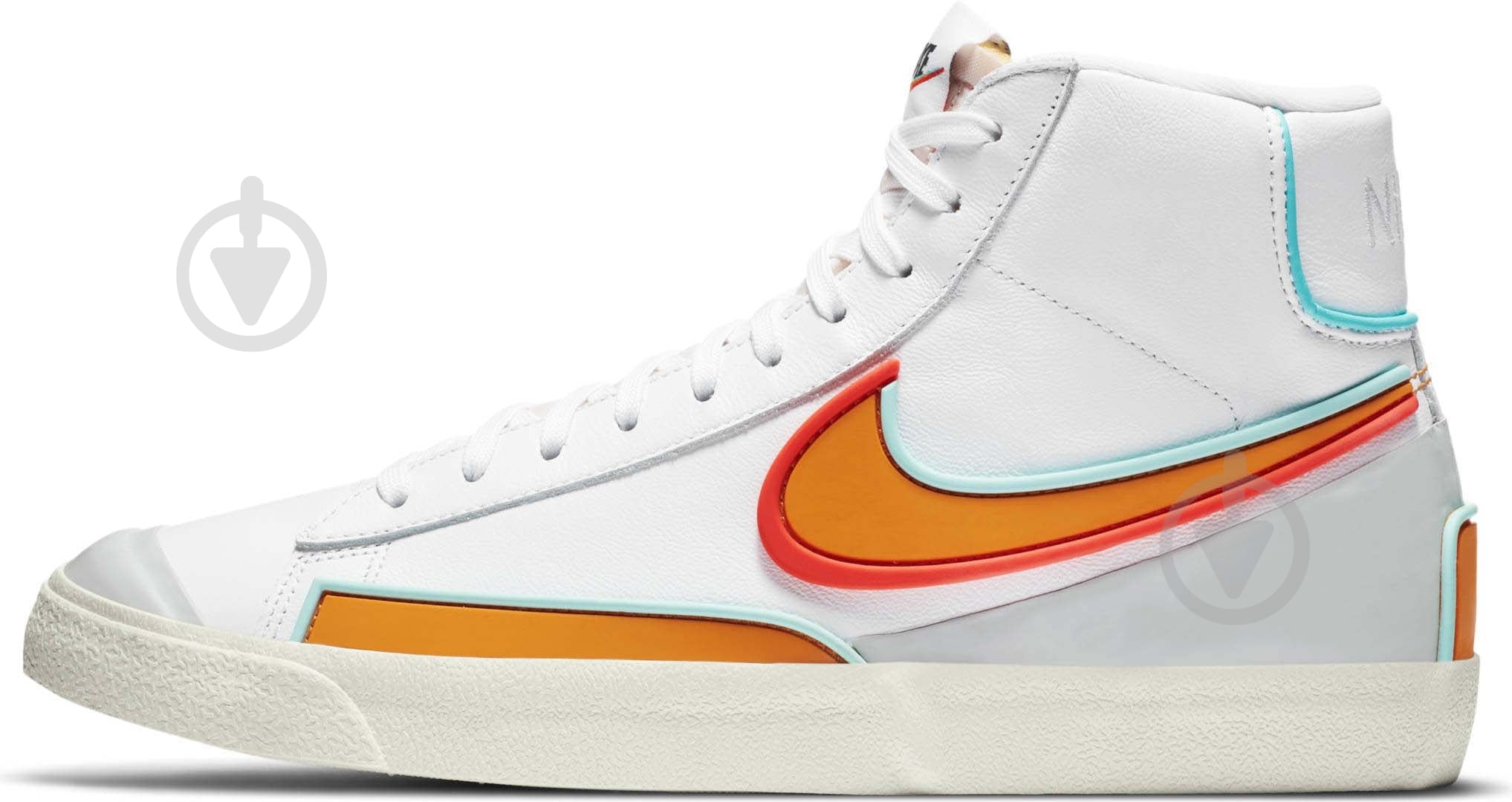 Кеды Nike BLAZER MID '77 INFINITE DA7233-100 р.42 белый - фото 5