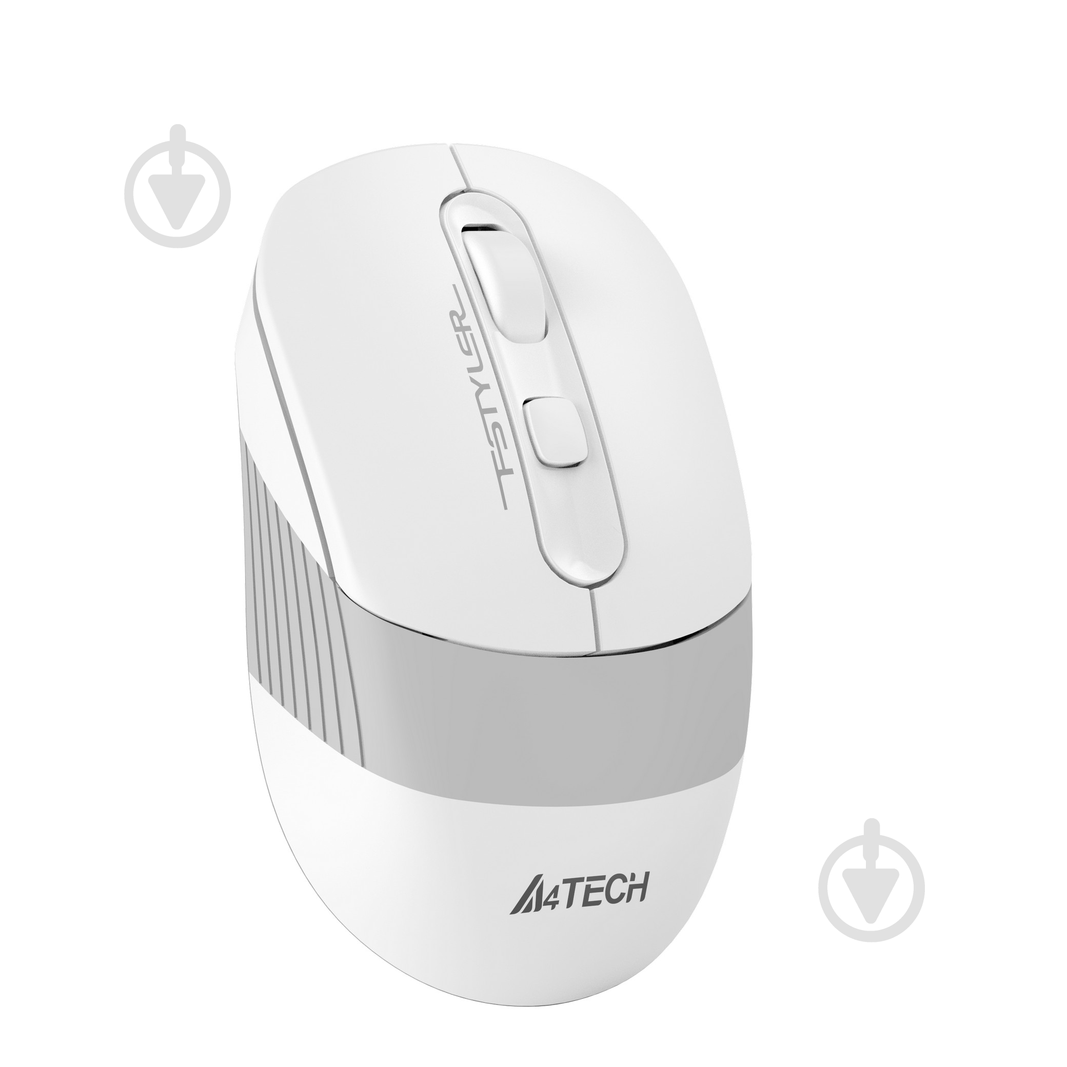 Мышь A4Tech беспроводная Fstyler, USB, 2400dpi (FB10C (Grayish White)) - фото 4 Мышь A4Tech беспроводная Fstyler, USB, 2400dpi (FB10C (Grayish White)) - фото 4
