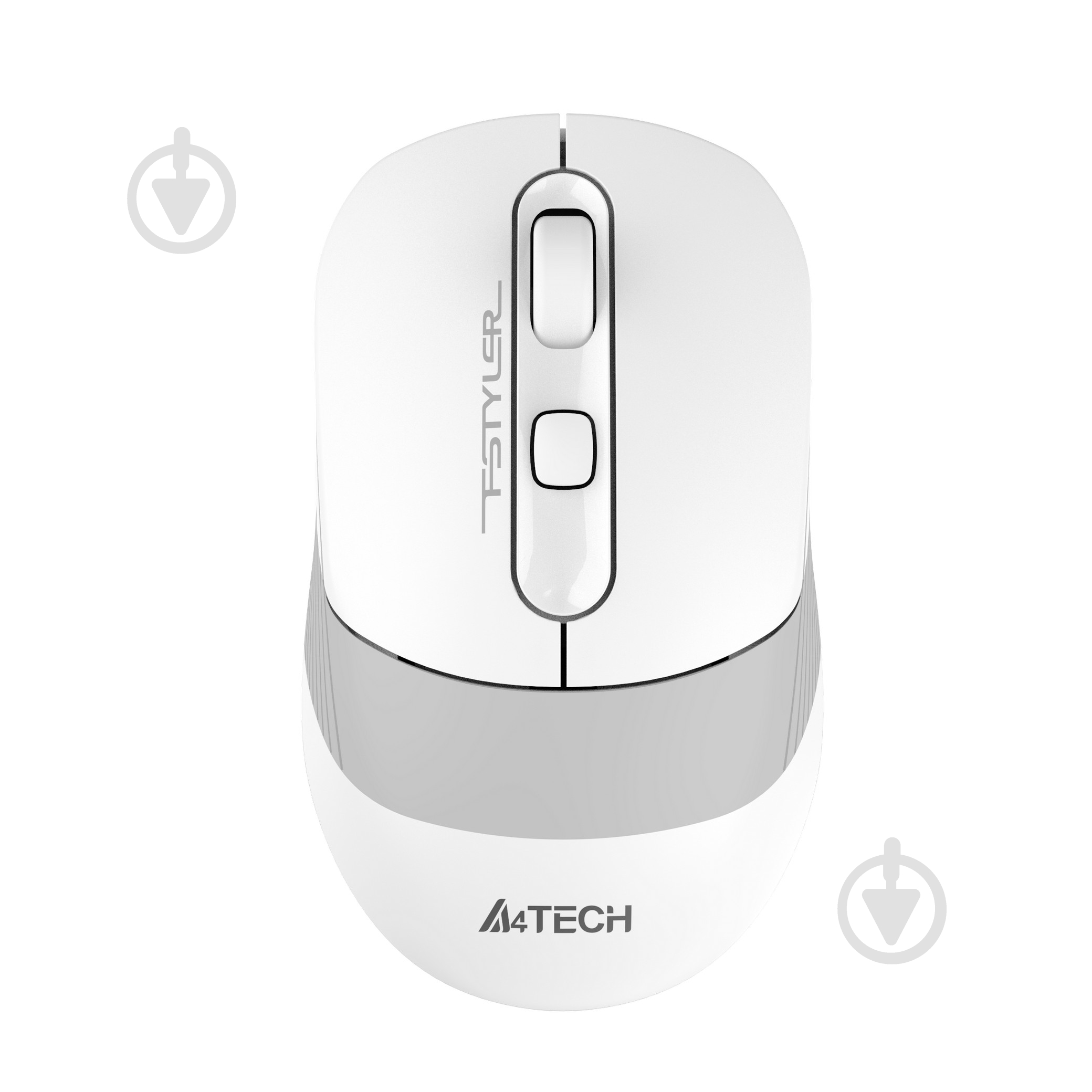 Мышь A4Tech беспроводная Fstyler, USB, 2400dpi (FB10C (Grayish White)) - фото 1 Мышь A4Tech беспроводная Fstyler, USB, 2400dpi (FB10C (Grayish White)) - фото 1