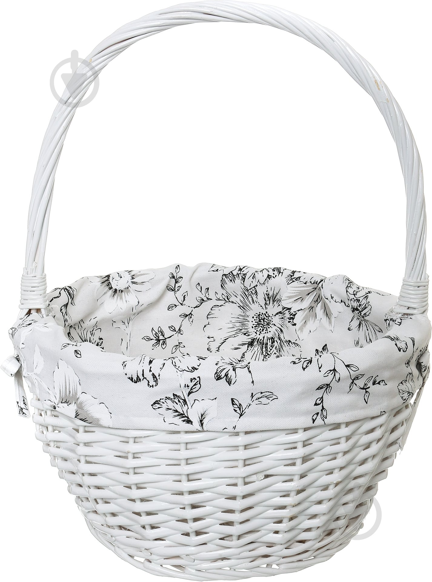Кошик плетений з текстилем 35/27х20/45 см Easter 16-6B-1 - фото 2 Кошик плетений з текстилем 35/27х20/45 см Easter 16-6B-1 - фото 2