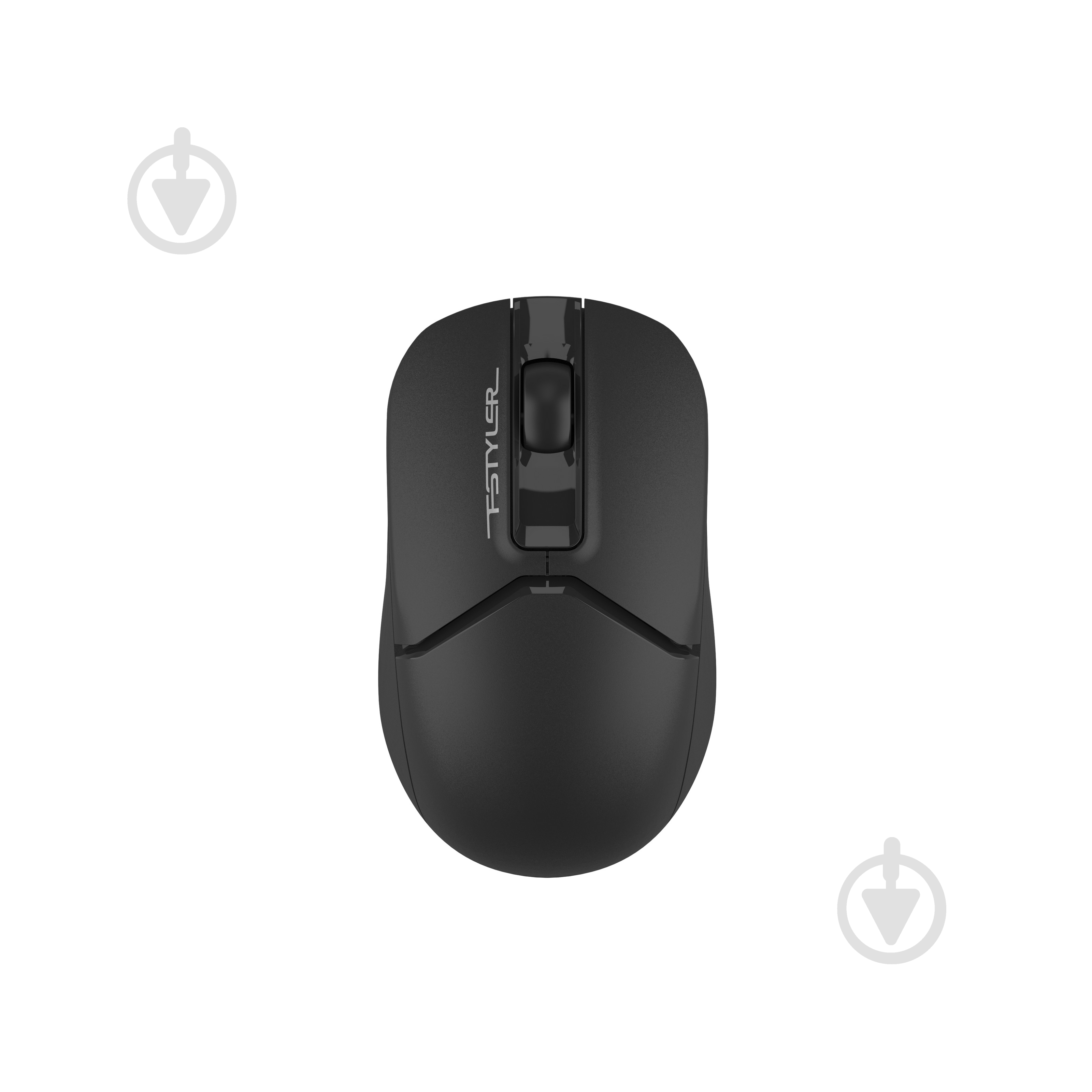 Мышь A4Tech USB, 1200dpi black (FB12 (Black)) - фото 1