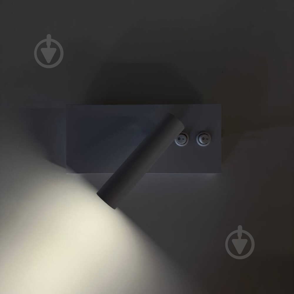 Бра Violux BITRIX-W 10 Вт (3 вт + 7 Вт) белый 551004 - фото 2