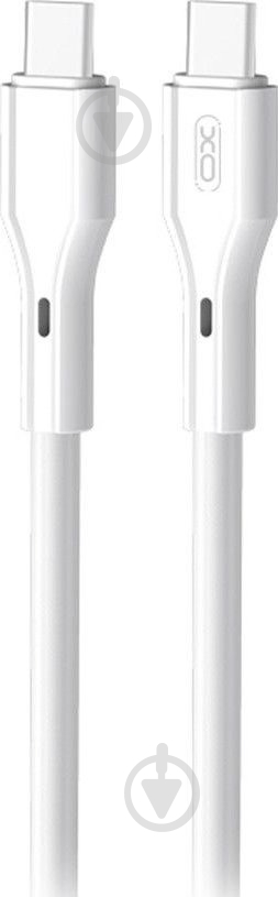 Кабель Xo Rock Series Type-C to Type-C 60W 1 м білий (NBQ231B_White) - фото 1 Кабель Xo Rock Series Type-C to Type-C 60W 1 м білий (NBQ231B_White) - фото 1