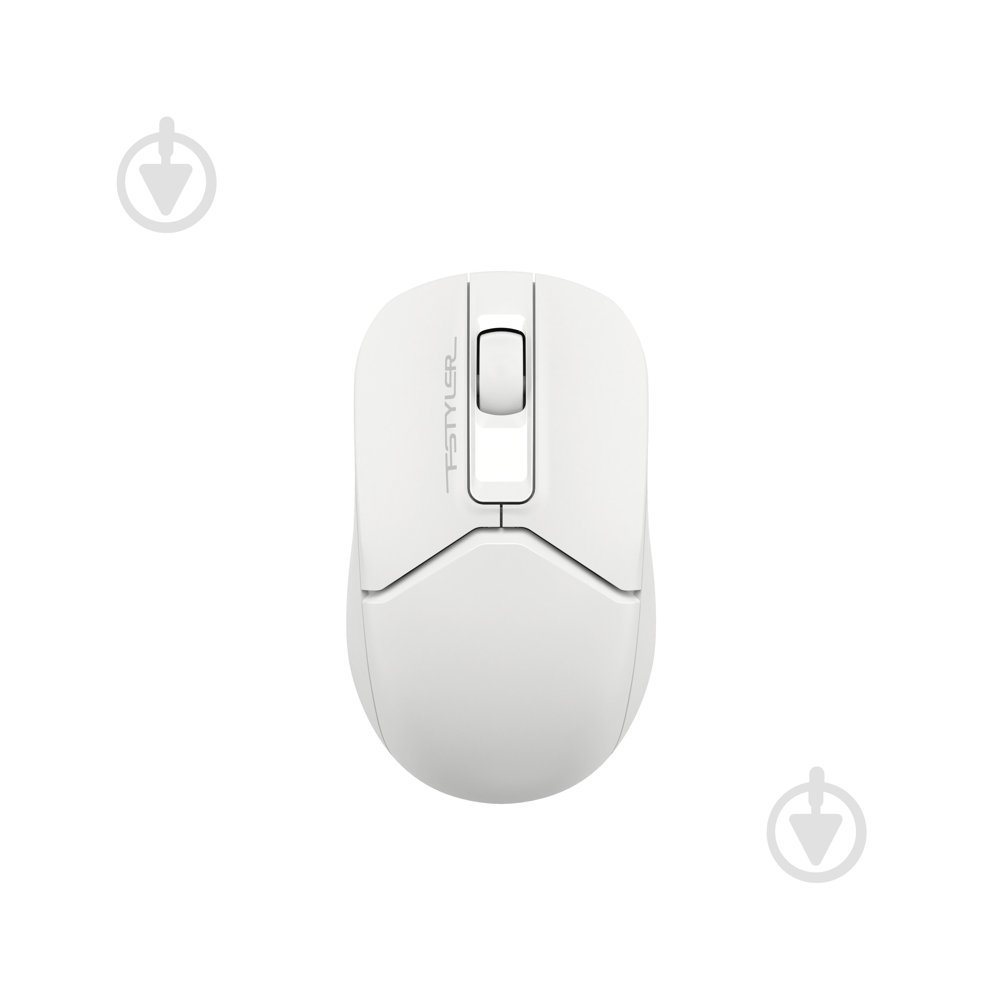 Мышь A4Tech USB, 1200dpi white (FB12 (White)) - фото 1