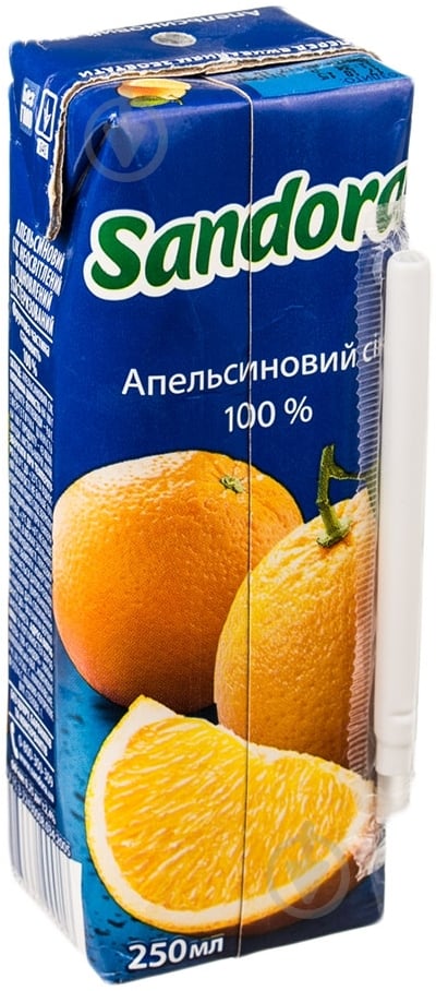 Сок Сандора Апельсин 250 мл - фото 1