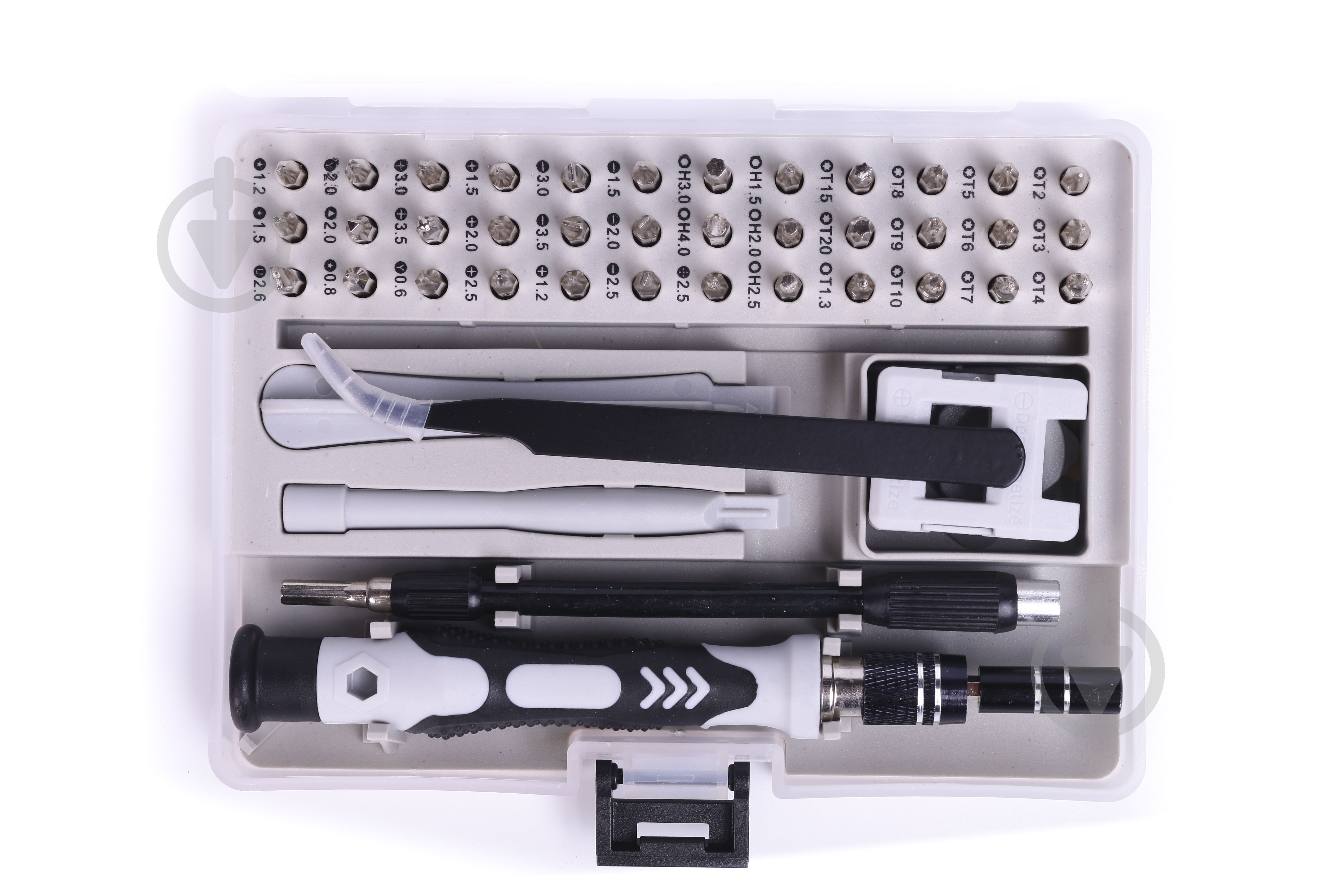 Набор отверток Compass для точных работ и ремонта электроники 45 предметов CP-PK-45 - фото 2 Набор отверток Compass для точных работ и ремонта электроники 45 предметов CP-PK-45 - фото 2