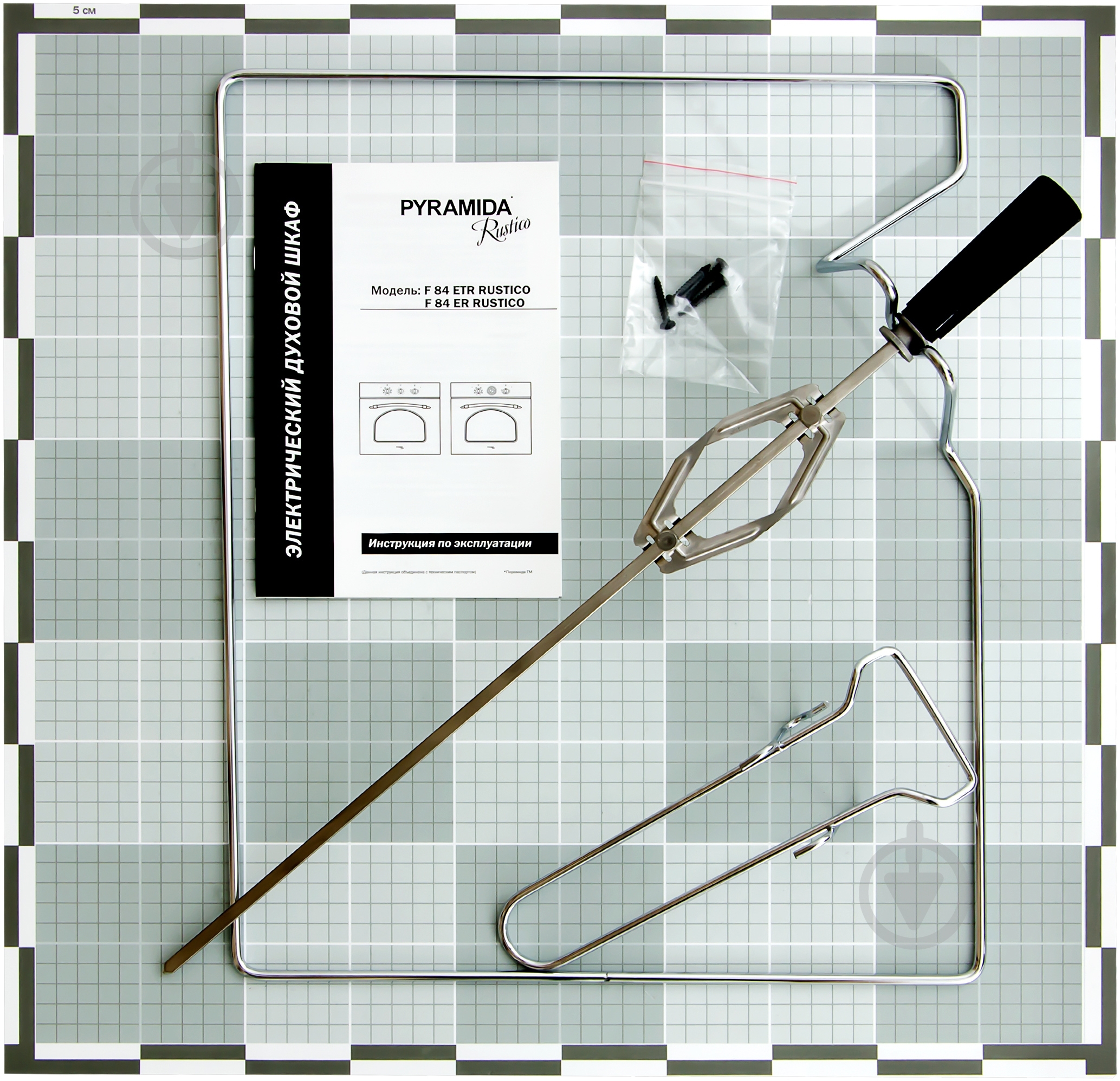 Духова шафа Pyramida F 84 ETR IVORY RUSTICO - фото 9