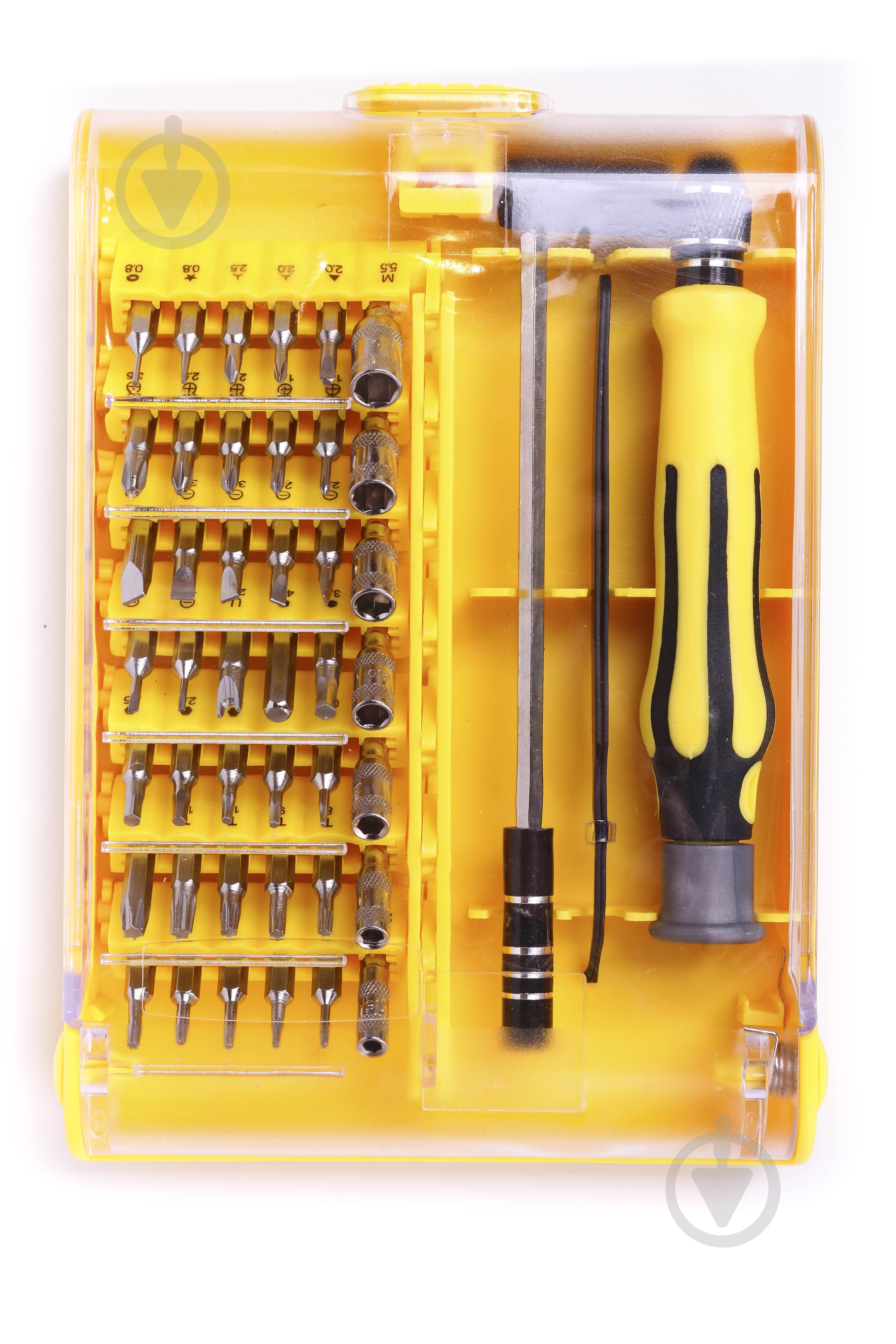 Набор отверток Compass для точных работ и ремонта электроники 45 предметов CP-PK-45-2 - фото 2 Набор отверток Compass для точных работ и ремонта электроники 45 предметов CP-PK-45-2 - фото 2