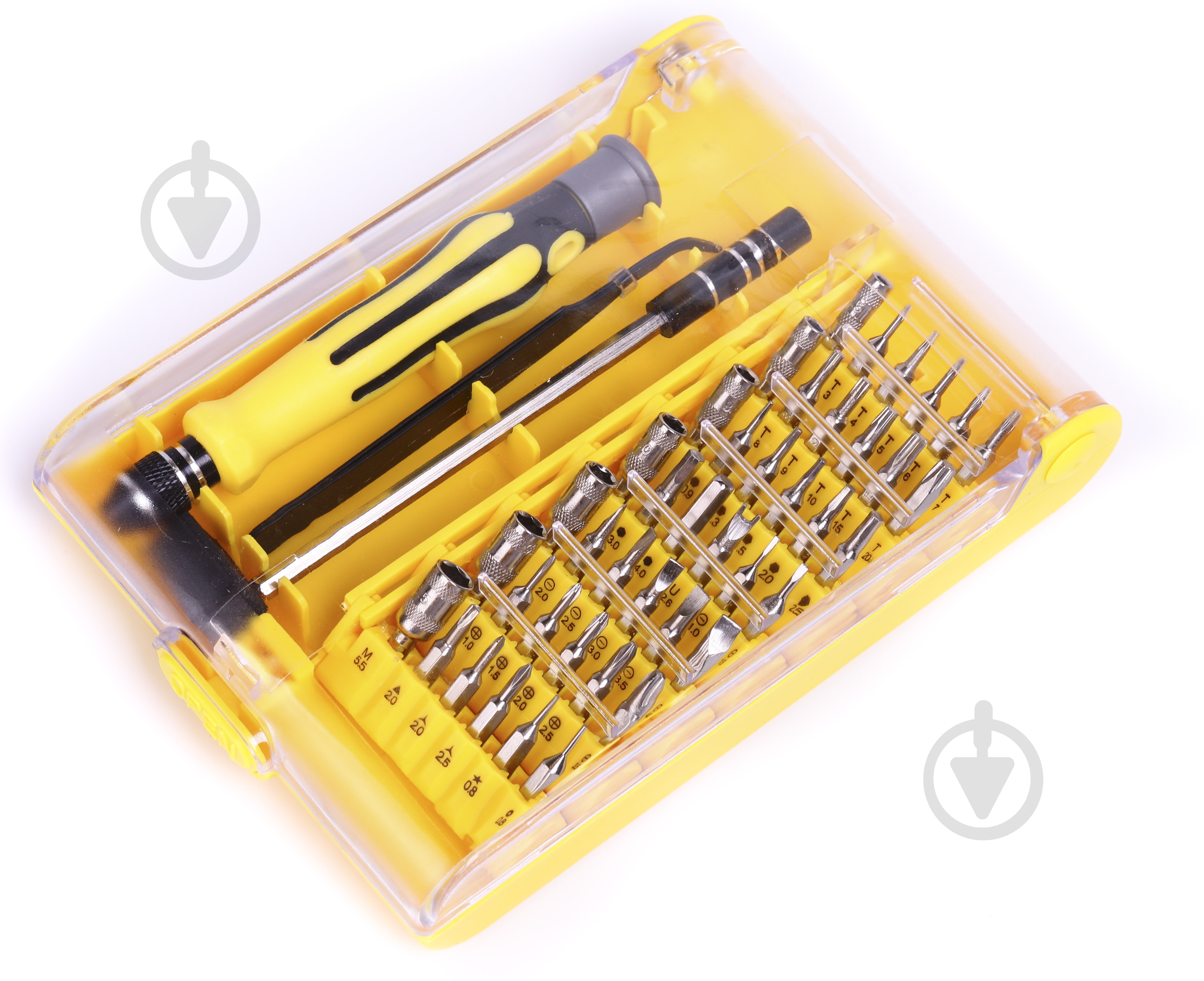 Набор отверток Compass для точных работ и ремонта электроники 45 предметов CP-PK-45-2 - фото 5 Набор отверток Compass для точных работ и ремонта электроники 45 предметов CP-PK-45-2 - фото 5