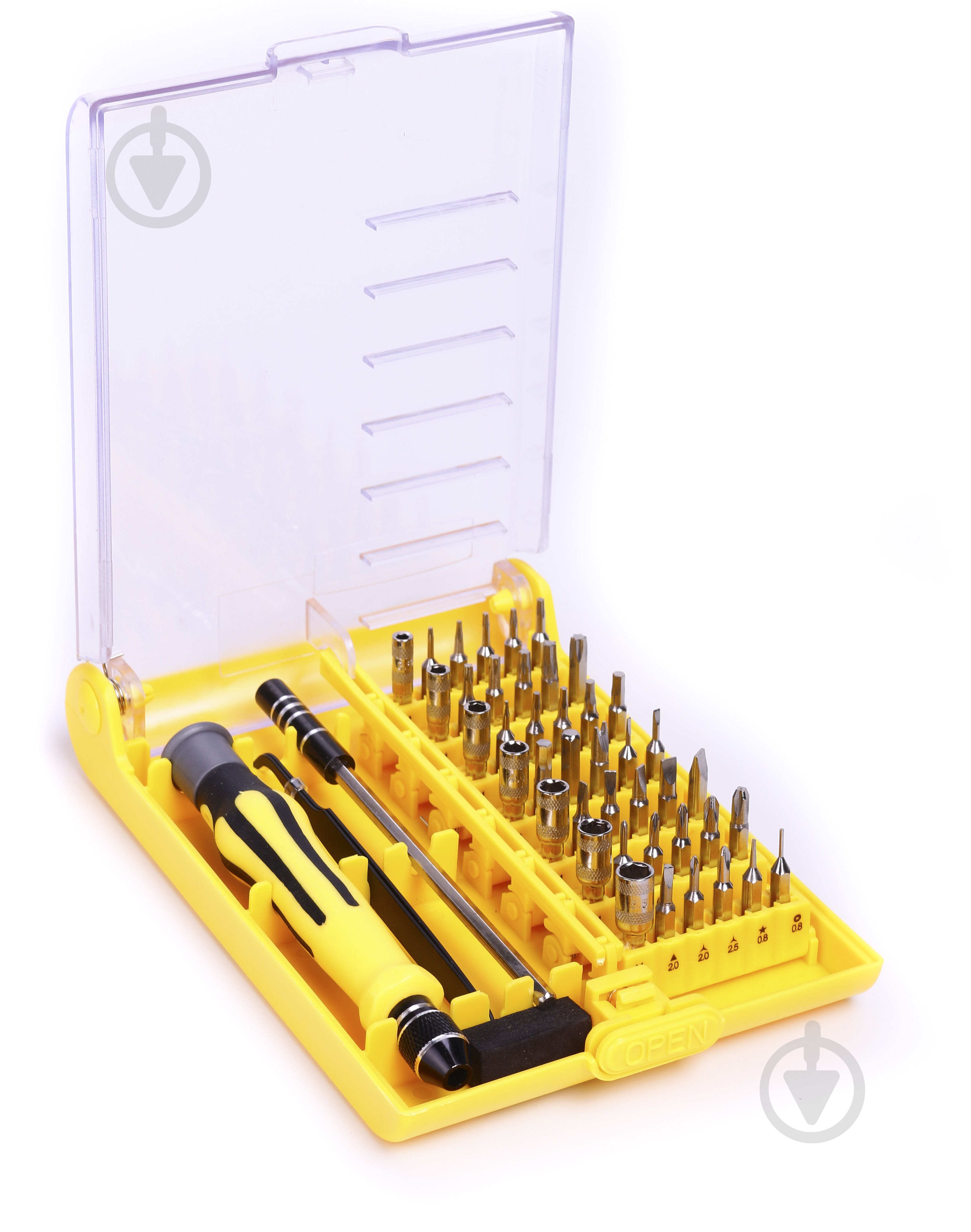 Набор отверток Compass для точных работ и ремонта электроники 45 предметов CP-PK-45-2 - фото 1 Набор отверток Compass для точных работ и ремонта электроники 45 предметов CP-PK-45-2 - фото 1