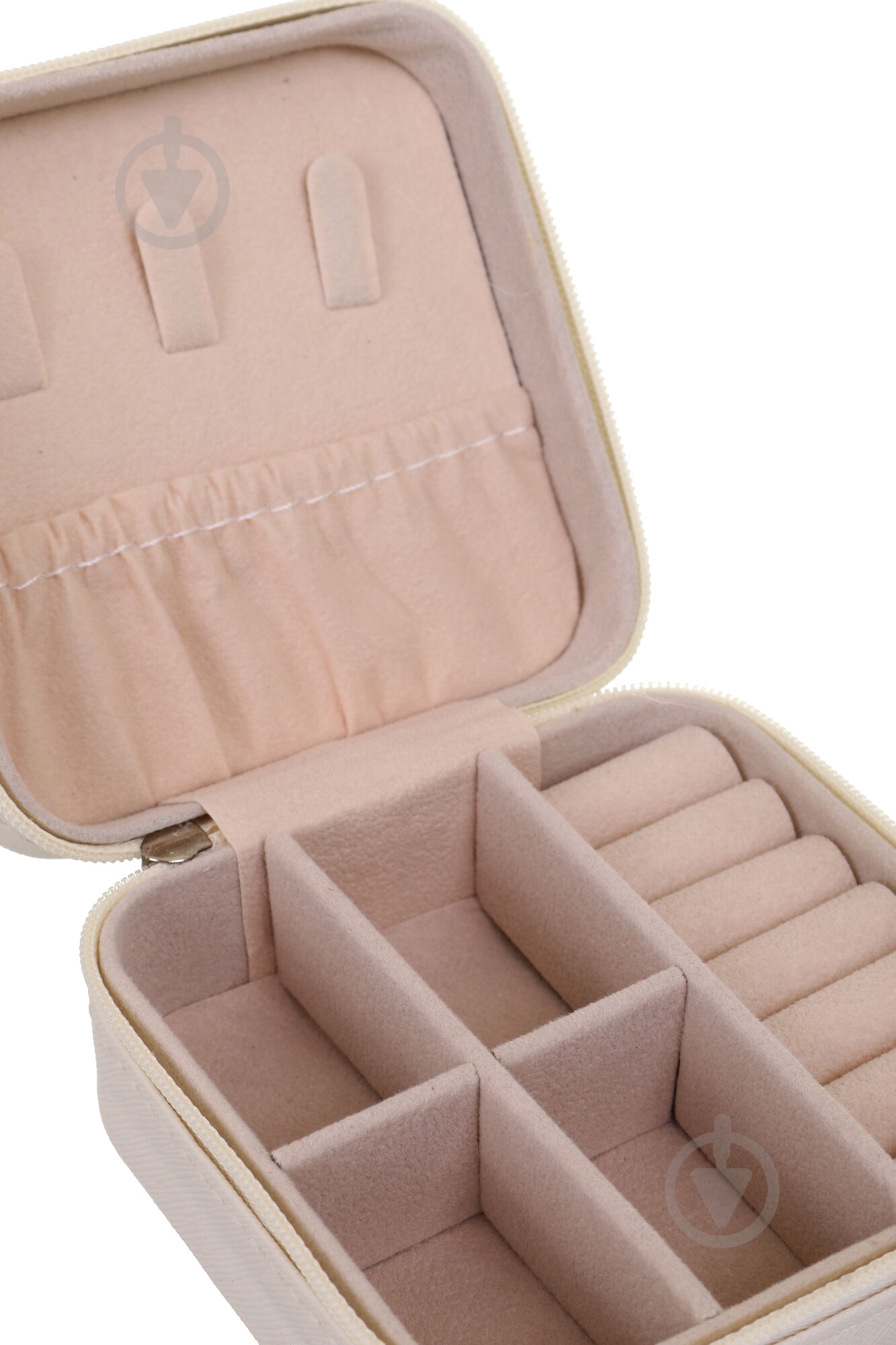 Шкатулка для украшений Royal tiny 10х10х5 см белая - фото 3 Шкатулка для украшений Royal tiny 10х10х5 см белая - фото 3