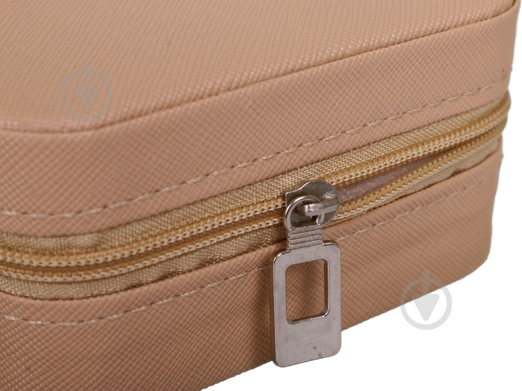 Шкатулка для украшений Royal tiny 10х10х5 см бежевая - фото 6