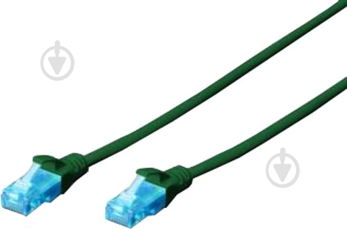 Патч-корд Digitus CCA CAT 5e DK-1512-020/G 2 м зелений - фото 1 Патч-корд Digitus CCA CAT 5e DK-1512-020/G 2 м зелений - фото 1