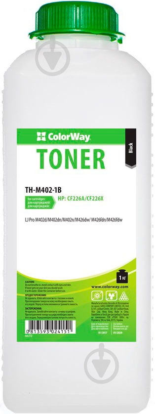Тонер ColorWay TH-M402-1B - фото 1