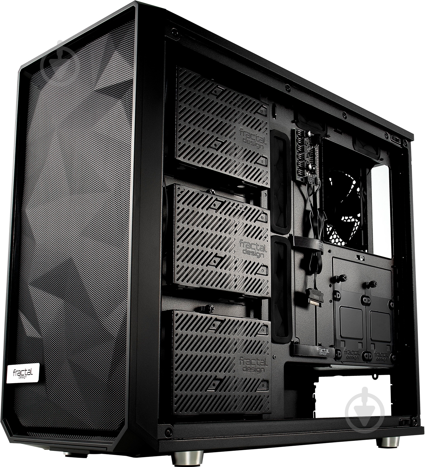 Корпус Fractal Design Meshify S2 Black (FD-CA-MESH-S2-BKO) - фото 5