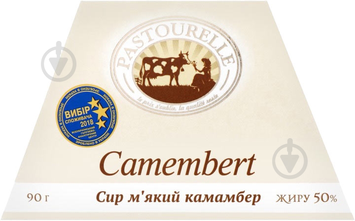 Сыр Pastourelle 50% Camembert 90 г - фото 1