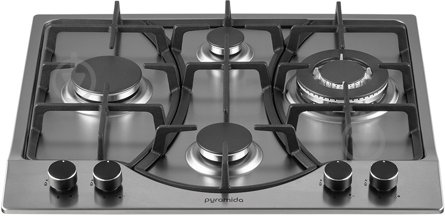 Варильна поверхня газова Pyramida PFA 640 INOX LUXE - фото 2