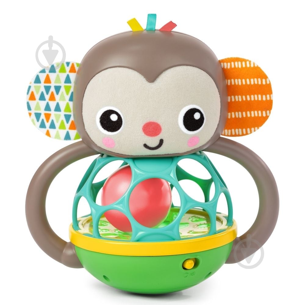 Игрушка-погремушка Bright Starts Музыкальная Bright Starts "Grab & Giggle Monkey" 16779 - фото 1 Игрушка-погремушка Bright Starts Музыкальная Bright Starts "Grab & Giggle Monkey" 16779 - фото 1