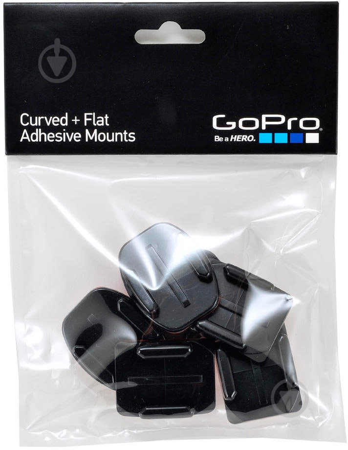 Держатель для экшен-камеры GoPro Curved Adhesive Mounts AACFT-001 - фото 6