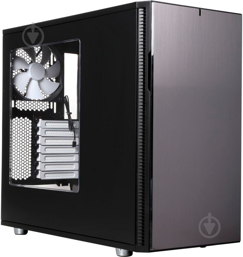 Корпус Fractal Design Define R5 Titanium Window (FD-CA-DEF-R5-TI-W) - фото 1 Корпус Fractal Design Define R5 Titanium Window (FD-CA-DEF-R5-TI-W) - фото 1