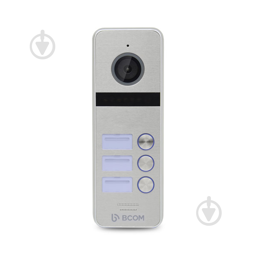 Видеопанель BCOM BT-403HD Silver на 3 абонента 240576 - фото 1