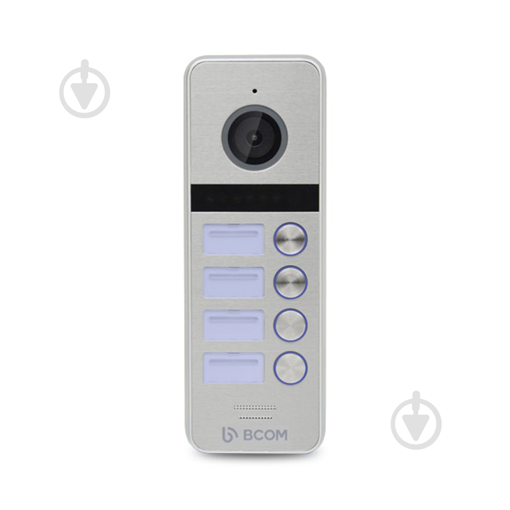 Видеопанель BCOM BT-404HD Silver на 4 абонента - фото 1