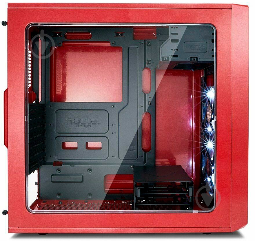 Корпус Fractal Design Focus G Window Red (FD-CA-FOCUS-RD-W) - фото 5 Корпус Fractal Design Focus G Window Red (FD-CA-FOCUS-RD-W) - фото 5