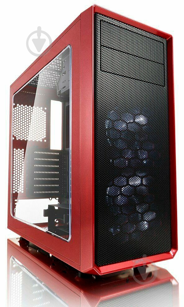 Корпус Fractal Design Focus G Window Red (FD-CA-FOCUS-RD-W) - фото 3 Корпус Fractal Design Focus G Window Red (FD-CA-FOCUS-RD-W) - фото 3