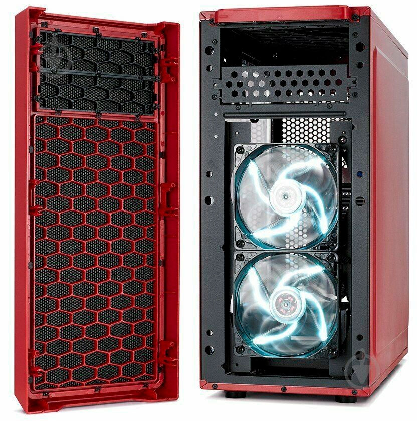 Корпус Fractal Design Focus G Window Red (FD-CA-FOCUS-RD-W) - фото 12 Корпус Fractal Design Focus G Window Red (FD-CA-FOCUS-RD-W) - фото 12