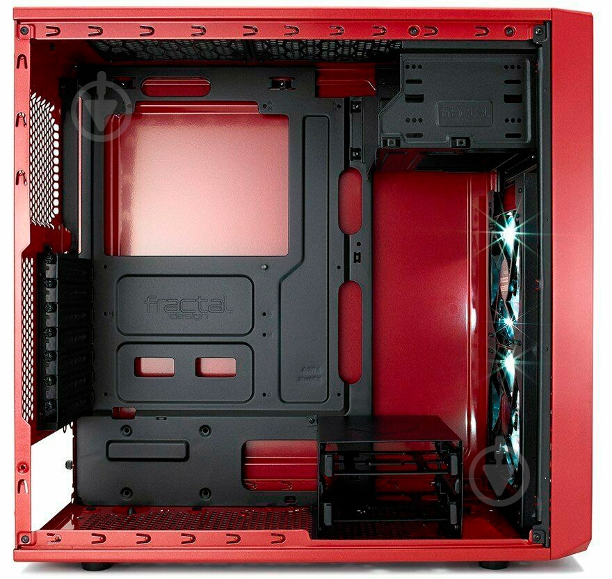 Корпус Fractal Design Focus G Window Red (FD-CA-FOCUS-RD-W) - фото 6 Корпус Fractal Design Focus G Window Red (FD-CA-FOCUS-RD-W) - фото 6