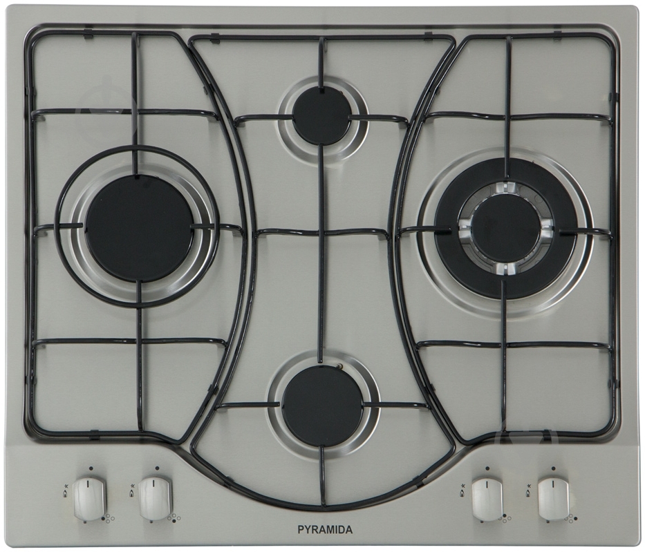 Варочная поверхность газовая Pyramida PFA 640 INOX E - фото 1