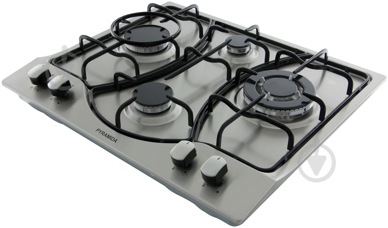 Варочная поверхность газовая Pyramida PFA 640 INOX E - фото 3