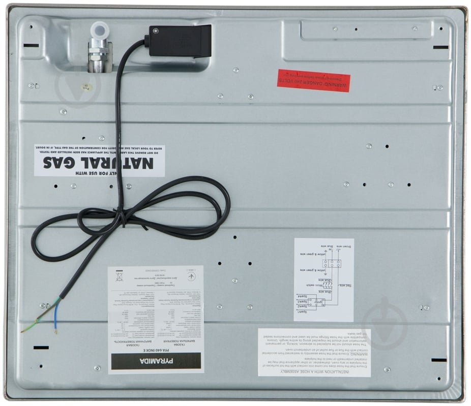 Варочная поверхность газовая Pyramida PFA 640 INOX E - фото 4