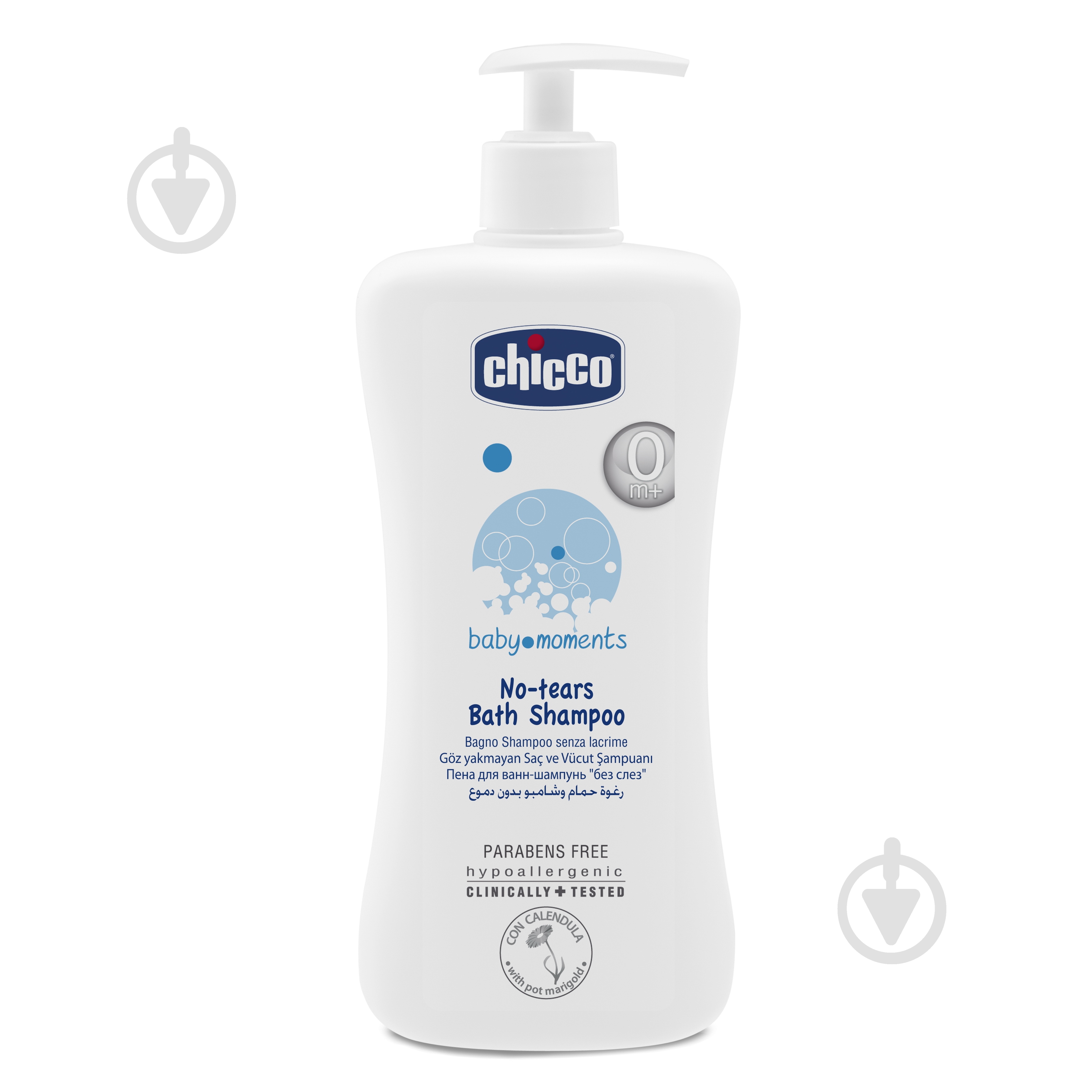 Пенка-шампунь Chicco Без слез 500 мл - фото 1