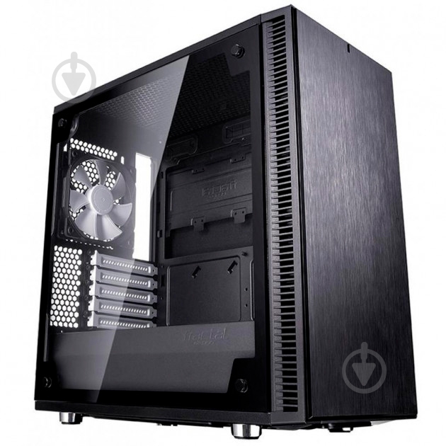 Корпус Fractal Design Define C TG Black (FD-CA-DEF-C-BK-TG) - фото 1 Корпус Fractal Design Define C TG Black (FD-CA-DEF-C-BK-TG) - фото 1