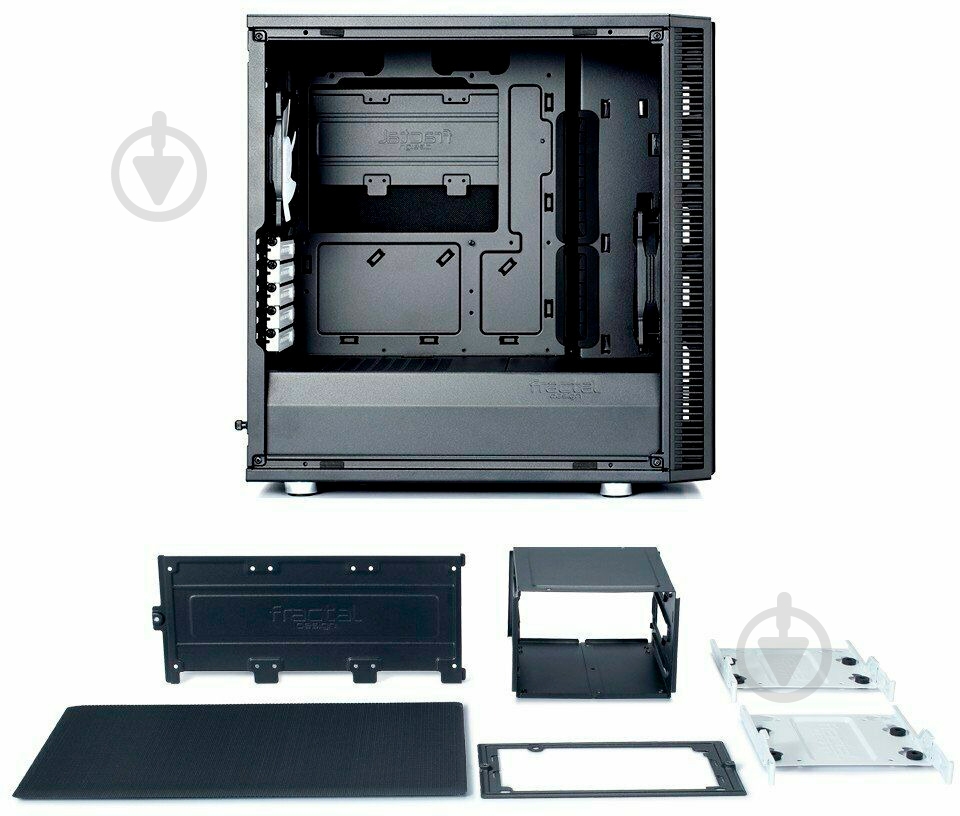Корпус Fractal Design Define C TG Black (FD-CA-DEF-C-BK-TG) - фото 21 Корпус Fractal Design Define C TG Black (FD-CA-DEF-C-BK-TG) - фото 21