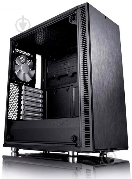 Корпус Fractal Design Define C TG Black (FD-CA-DEF-C-BK-TG) - фото 3 Корпус Fractal Design Define C TG Black (FD-CA-DEF-C-BK-TG) - фото 3