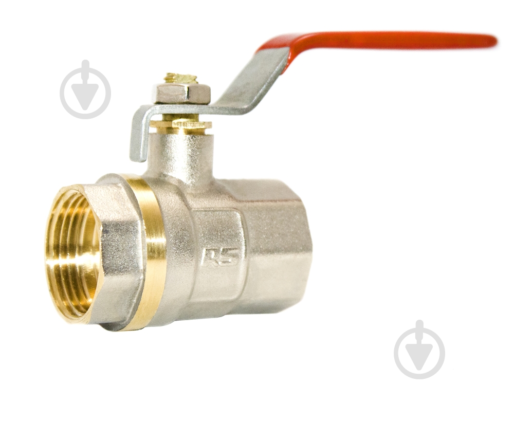 Кран шаровой Water House Ду 25 ВВ (р.) никель - фото 1