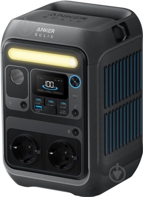 ᐉ Зарядная станция Anker SOLIX C300X 300W (288 Вт·ч) • Купить в