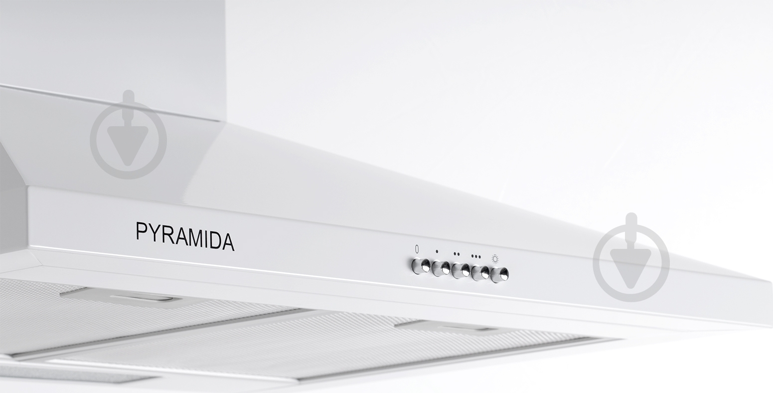 Вытяжка Pyramida KS 60 WHITE/U - фото 4