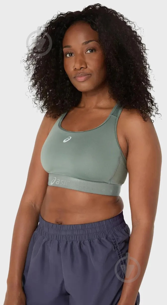 Топ Asics ROAD COMPRESSION BRA 2012C995-401 р.M зелений - фото 3 Топ Asics ROAD COMPRESSION BRA 2012C995-401 р.M зелений - фото 3