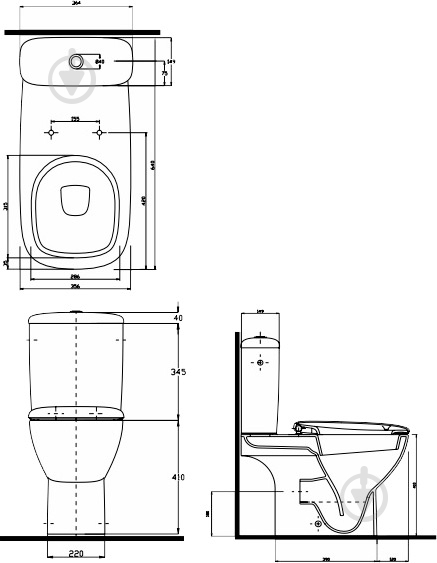 Унитаз-компакт Kolo Traffic L99021000 - фото 2 Унитаз-компакт Kolo Traffic L99021000 - фото 2