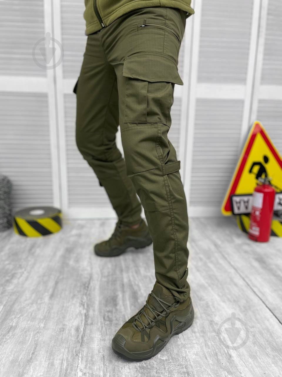 Брюки тактические LOGOS-Tac Tactical Waterproof р. XXXXL хаки (04-10-00-0014) - фото 2